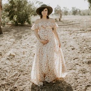 Off the shoulder Vicidoll floral dress